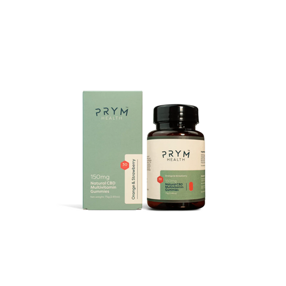 Prym Health 150mg CBD Multivitamin Gummies – 30 Pieces