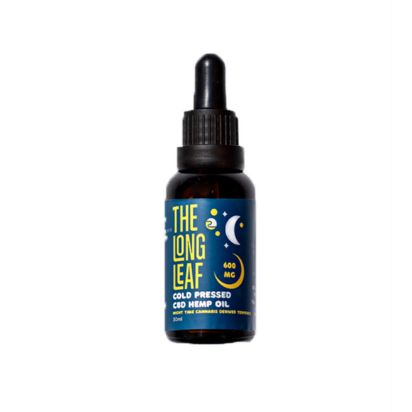 The Long Leaf 600mg Night Cold Pressed Oil 30ml