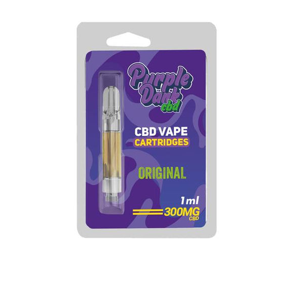 Purple Dabz CBD Vape Cartridges 300 & 600 MG - Original