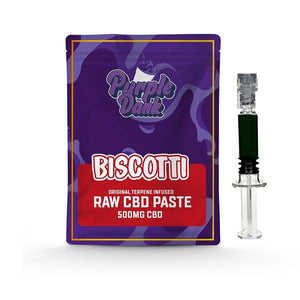 Purple Dank 1000mg CBD Raw Paste with Natural Terpenes - Biscotti