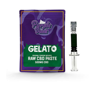 Purple Dank 1000mg CBD Raw Paste with Natural Terpenes - Gelato