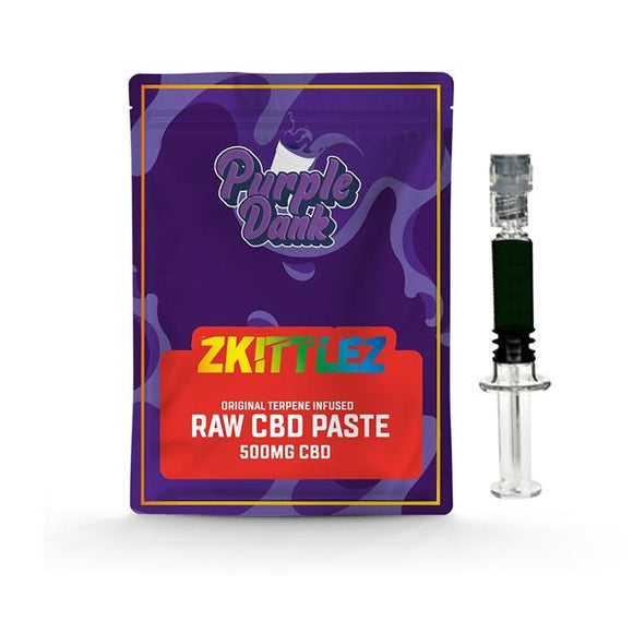 Purple Dank 1000mg CBD Raw Paste with Natural Terpenes - Zkittlez